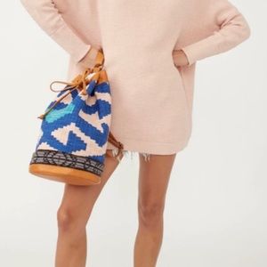 Free People Summer Days Sling in Midnight Sail NWOT